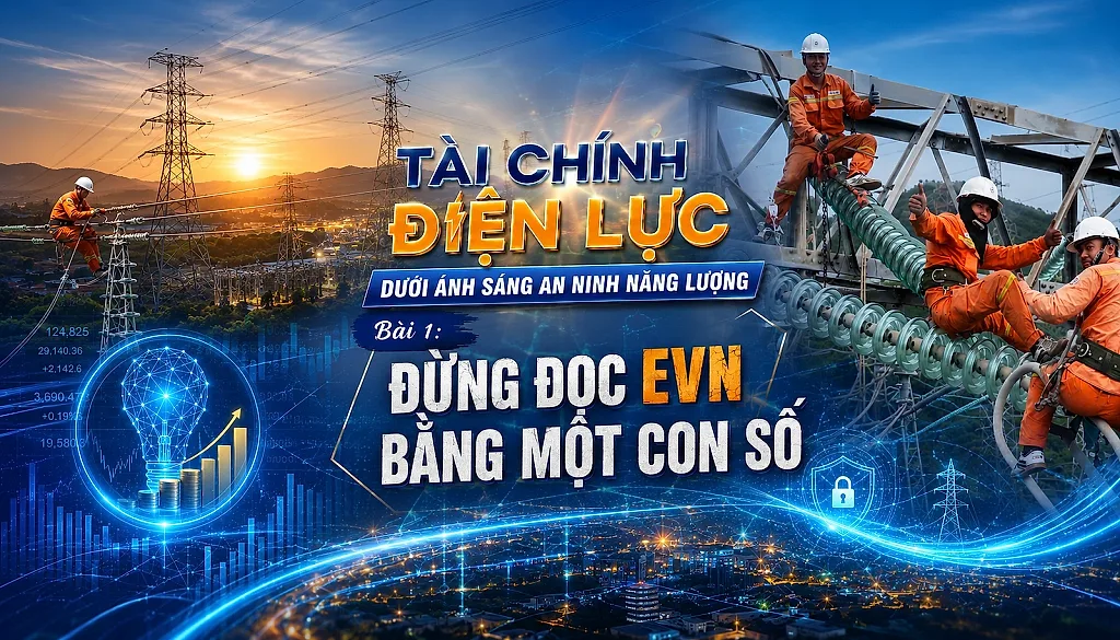 Tài chính điện lực dưới ánh sáng an ninh năng lượng-Bài 1: Đừng đọc EVN bằng một con số