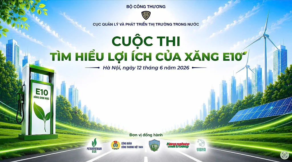 5 đội tranh tài tại Cuộc thi tìm hiểu lợi ích của xăng sinh học E10