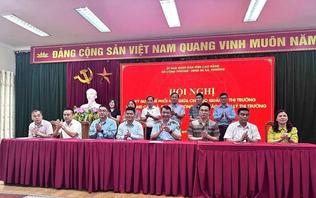 Cao Bằng: Nâng cao hiệu quả công tác quản lý thị trường từ cấp cơ sở