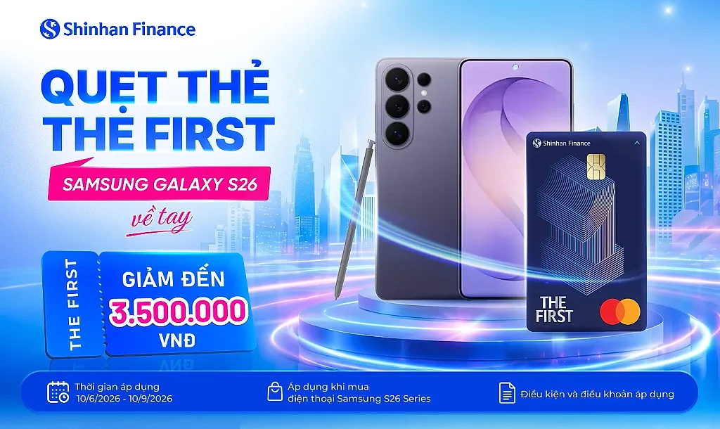 Nâng tầm trải nghiệm công nghệ cùng ưu đãi độc quyền dành cho chủ thẻ THE FIRST