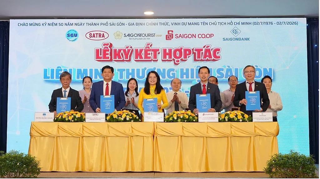 Saigontourist Group ký kết hợp tác chiến lược, hình thành Liên minh thương hiệu Sài Gòn