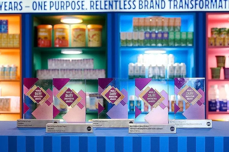 Vinamilk thắng lớn tại Giải thưởng Đổi mới sáng tạo ngành sữa toàn cầu 2026