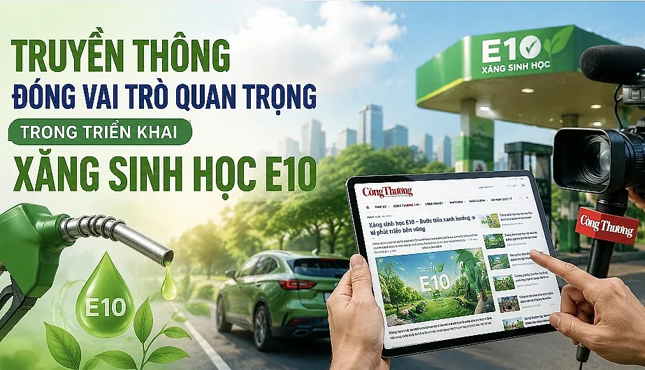 Báo chí góp phần đưa chính sách xăng nhiên liệu sinh học E10 vào cuộc sống