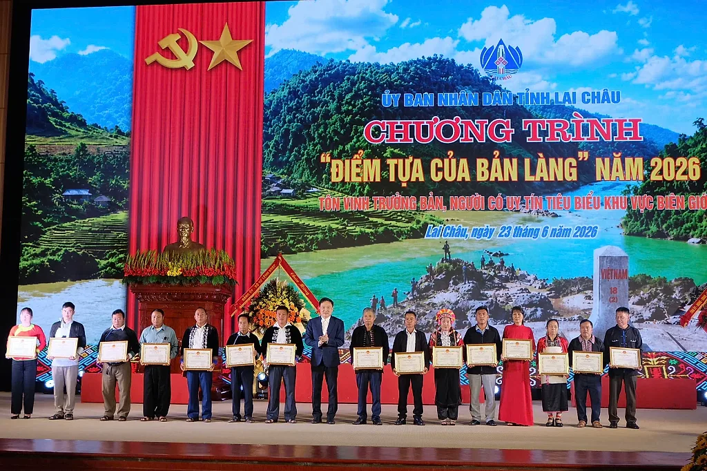 Lai Châu tôn vinh những “điểm tựa” vững chắc nơi biên cương Tổ quốc