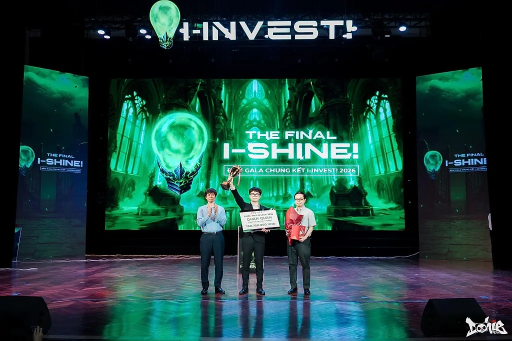 Chung kết I-INVEST! 2026: Bản lĩnh nhà đầu tư tỏa sáng trên sân khấu tri thức