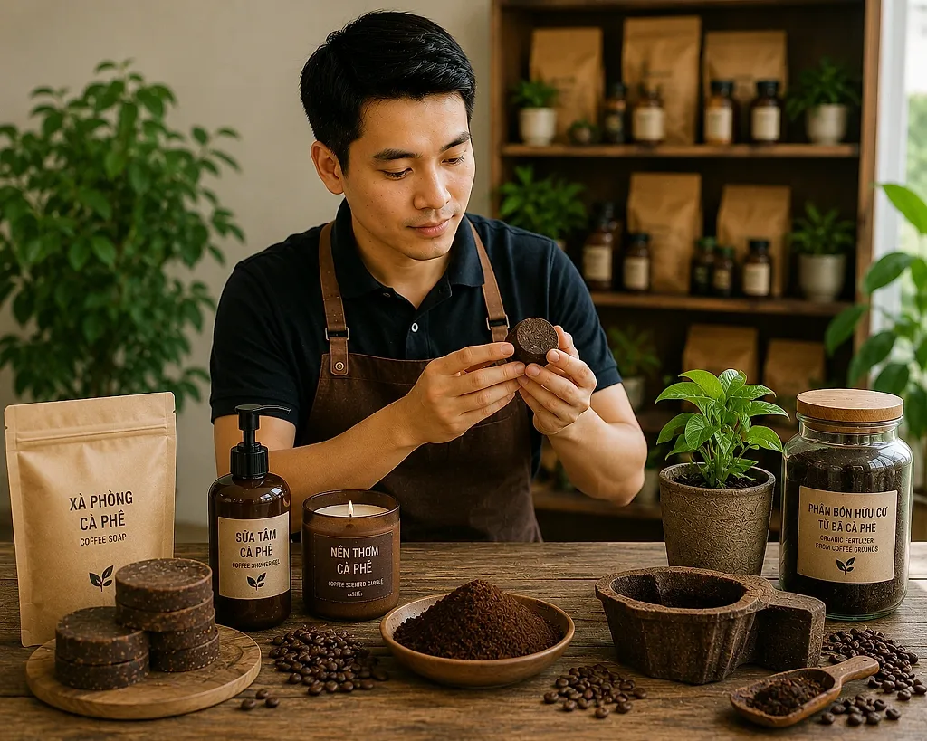 Khởi nghiệp từ bã cà phê: Chàng kỹ sư trẻ biến phụ phẩm thành sản phẩm giá trị cao