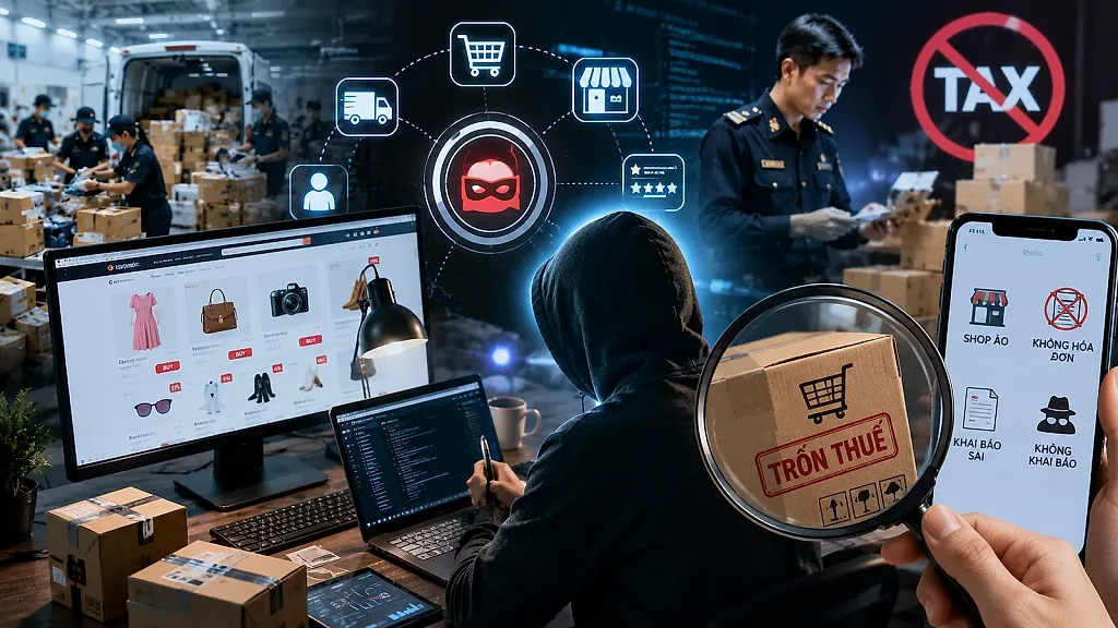 Gian lận thuế trên thương mại điện tử: Những chiêu trò ngày càng tinh vi