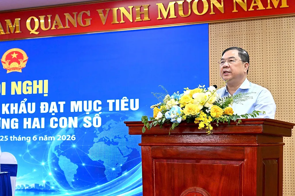Chùm ảnh: Hội nghị thúc đẩy xuất khẩu đạt mục tiêu tăng trưởng hai con số