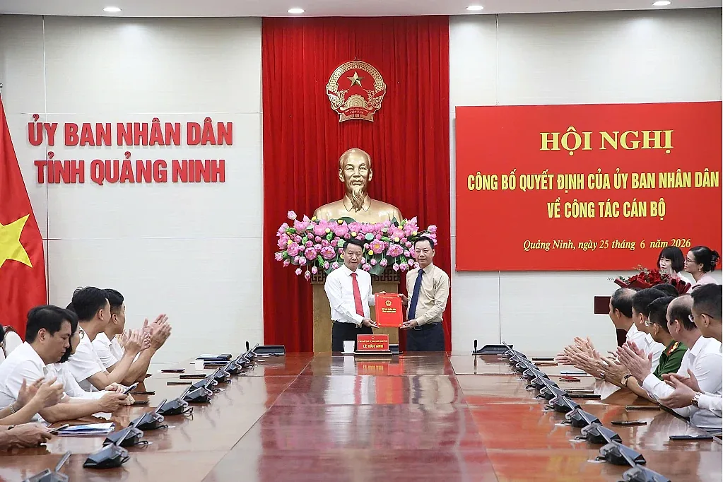 Ông Hồ Quang Huy được bổ nhiệm Giám đốc Sở Công Thương Quảng Ninh