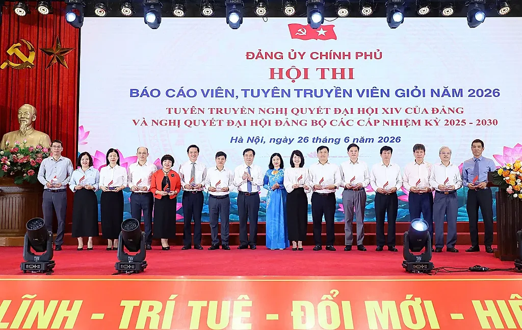 Đảng bộ Bộ Dân tộc và Tôn giáo tham gia Hội thi Báo cáo viên giỏi 2026