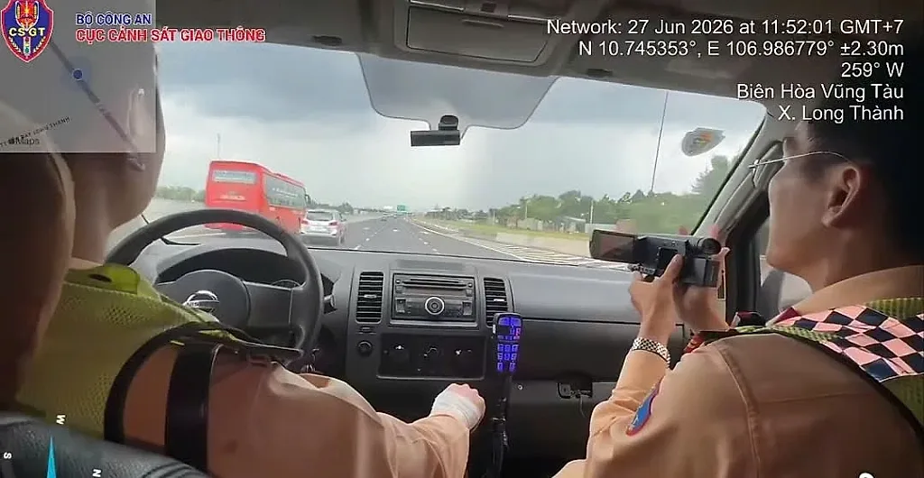 Tăng cường ghi hình xử lý vi phạm trên cao tốc Biên Hòa - Vũng Tàu