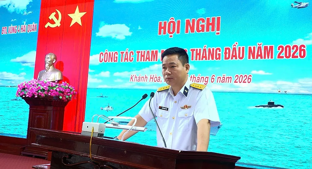 Vùng 4 Hải quân nâng cao chất lượng công tác tham mưu