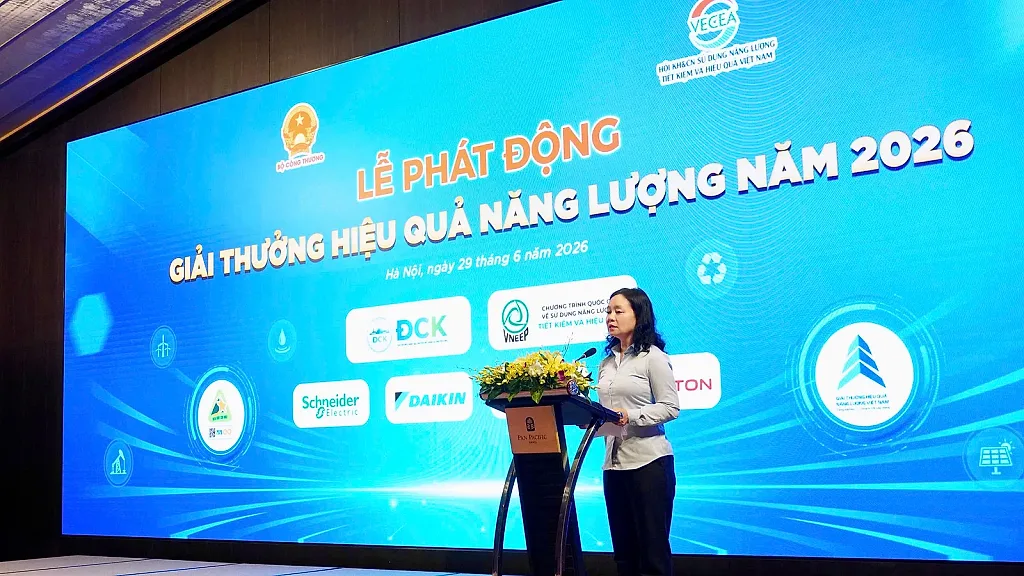 Phát động ‘Giải thưởng Hiệu quả năng lượng năm 2026’