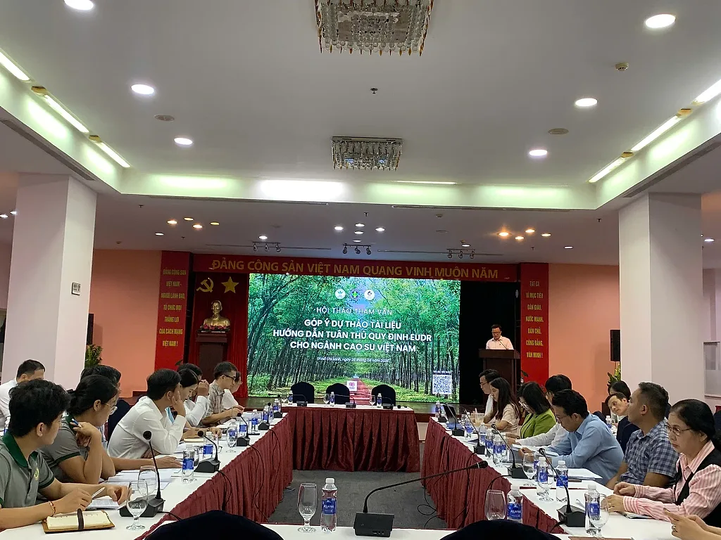 Ngành cao su tăng tốc đáp ứng EUDR trước thời hạn 1/1/2027