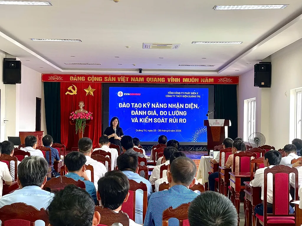 Công ty Thủy điện Quảng Trị tăng cường thực hành quản trị rủi ro