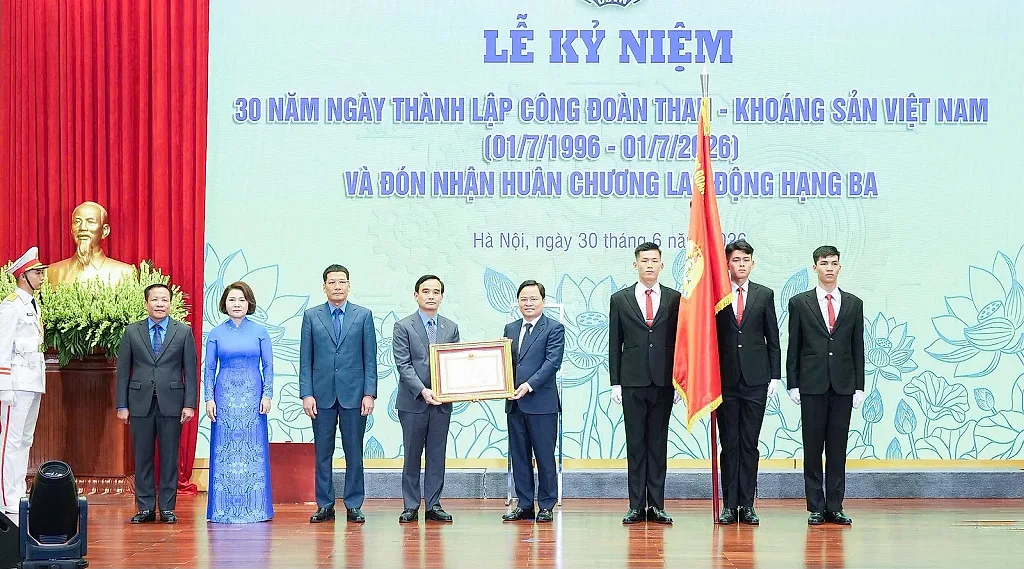 Công đoàn Than - Khoáng sản Việt Nam kỷ niệm 30 năm thành lập