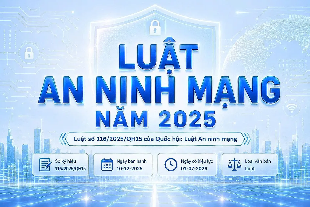 Luật An ninh mạng 2025: Bước đột phá chiến lược bảo vệ chủ quyền số quốc gia