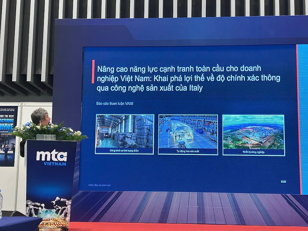 Công nghệ sản xuất Italia mở thêm cơ hội cho cơ khí Việt Nam