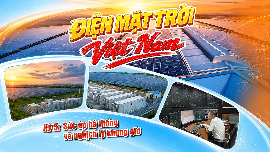 Điện mặt trời Việt Nam: Kỳ 5 - Sức ép hệ thống và nghịch lý khung giờ