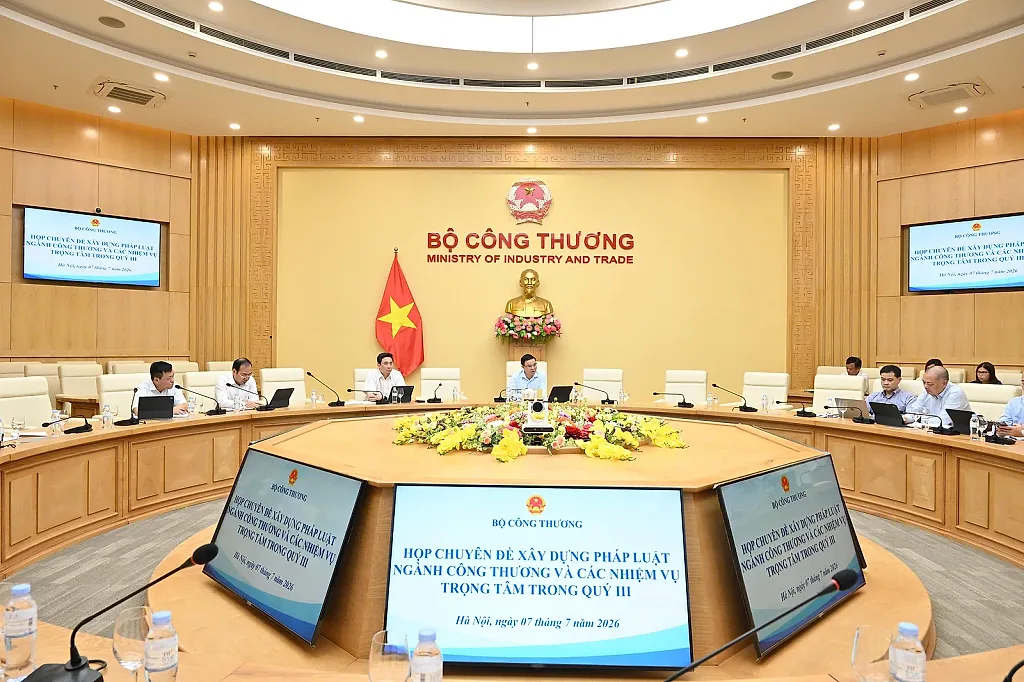 Bộ Công Thương họp chuyên đề về xây dựng pháp luật, triển khai nhiệm vụ trọng tâm quý III