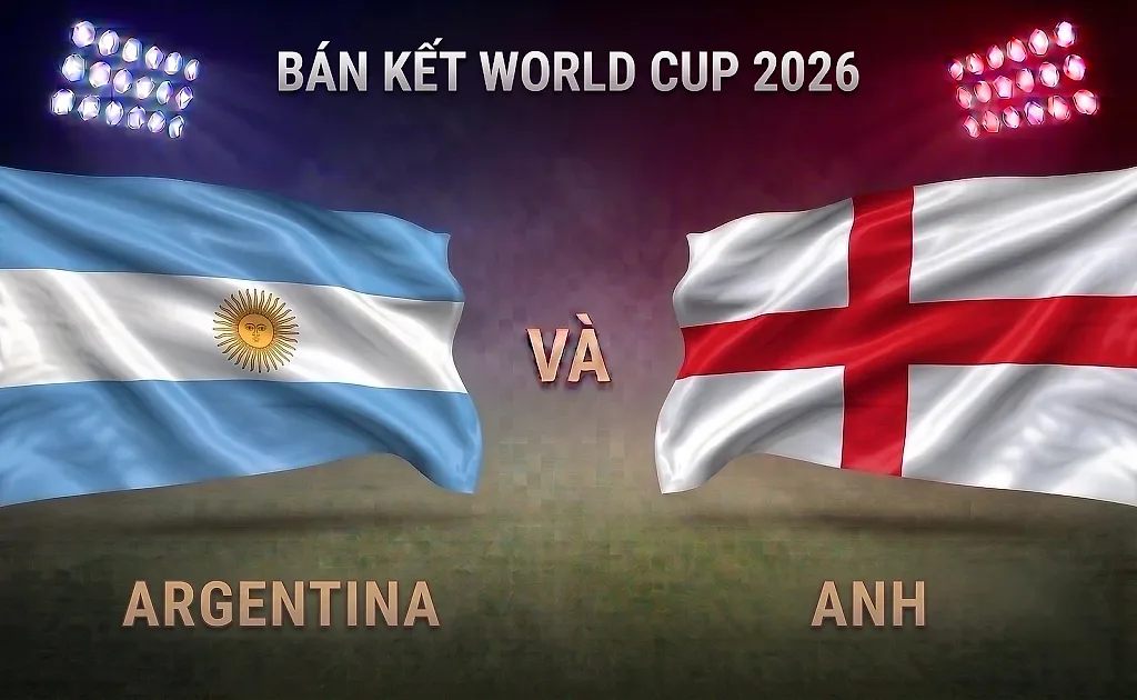 Video clip bàn thắng trận Argentina và Anh, Bán kết World Cup 2026
