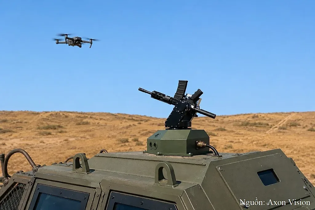 Israel phát triển lá chắn khắc chế UAV FPV cáp quang
