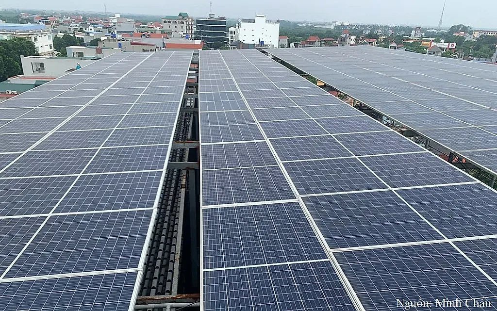 Điện mặt trời mái nhà: Chủ động nguồn điện, giảm áp lực hệ thống