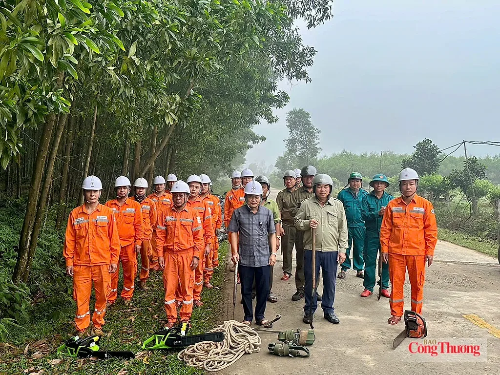 Hà Tĩnh: Chủ động bảo vệ hành lang lưới điện trước mùa mưa bão