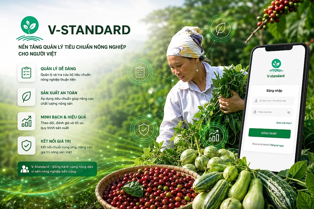 Australia và Việt Nam thúc đẩy đổi mới sáng tạo trong nông nghiệp thông qua nền tảng V-Standard
