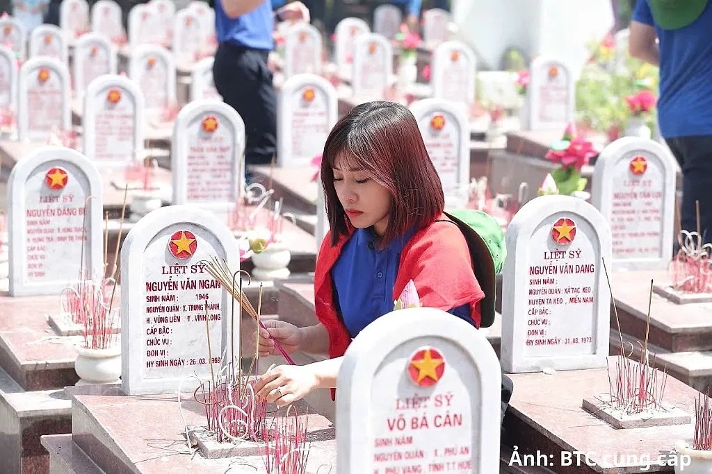 Tuổi trẻ Bộ Công Thương viết tiếp hành trình tri ân trên 'miền đất lửa'