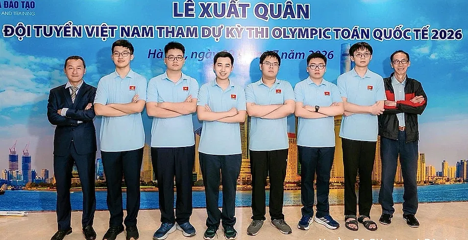 Danh sách thí sinh Việt Nam lọt top 5 Olympic Toán quốc tế