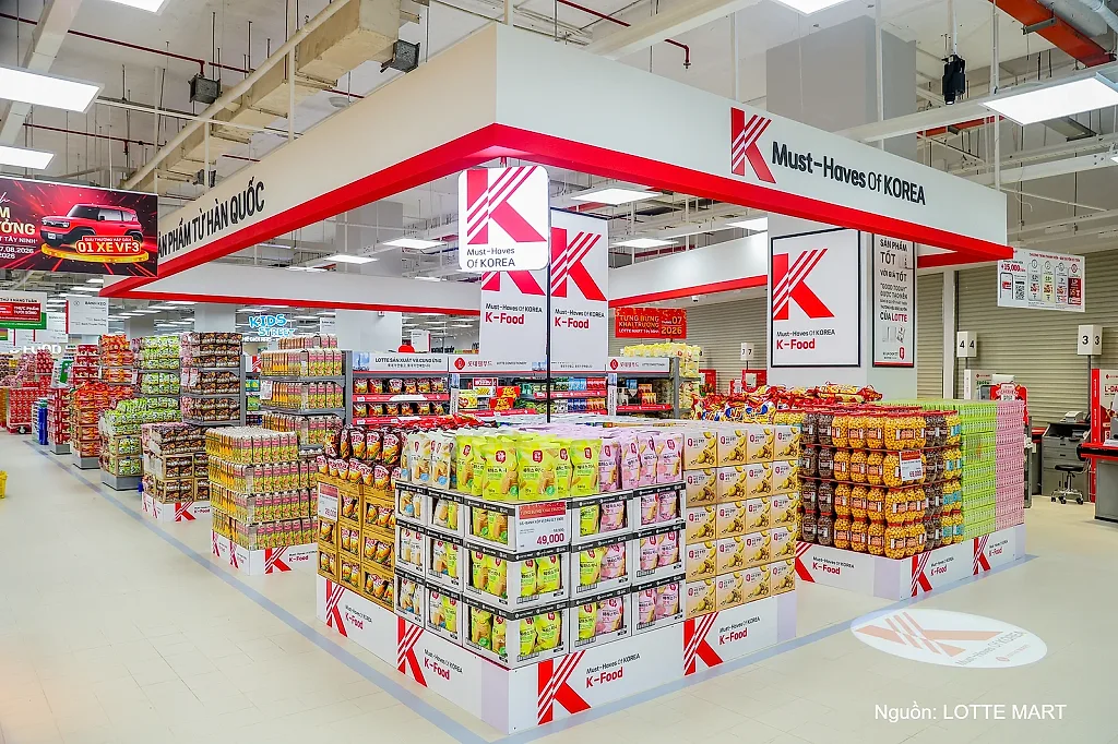 Mô hình siêu thị mới của LOTTE MART sắp khai trương tại Bắc Giang