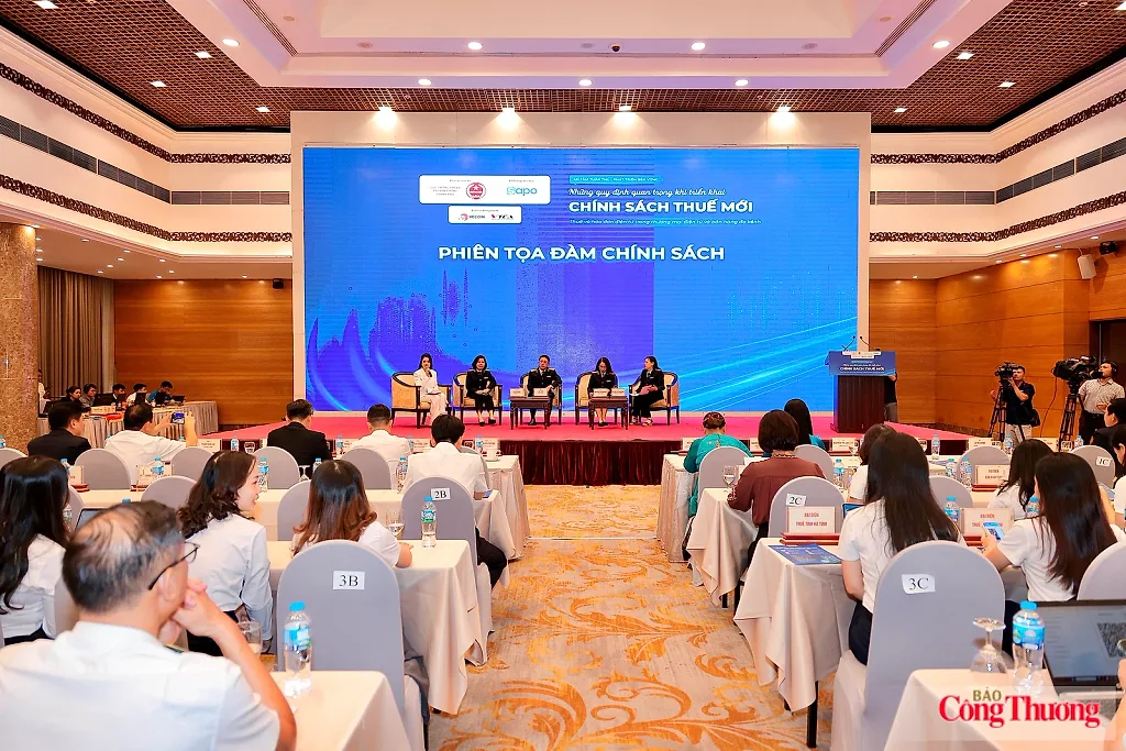 Hội thảo 'Những quy định quan trọng khi triển khai chính sách thuế mới'