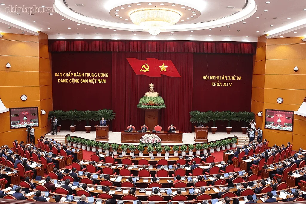 Thông cáo báo chí về ngày làm việc thứ nhất Hội nghị Trung ương 3 khoá XIV
