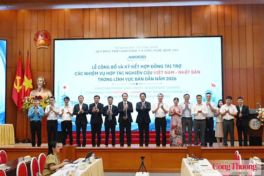 Việt Nam - Nhật Bản triển khai 5 nhiệm vụ hợp tác nghiên cứu lĩnh vực bán dẫn