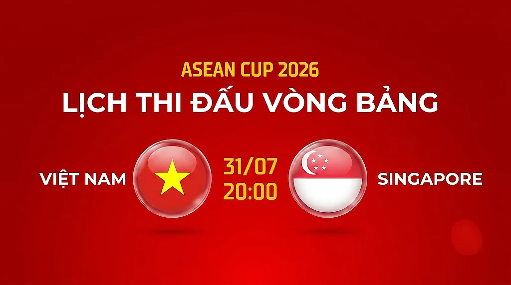 Nhận định bóng đá Việt Nam và Singapore, 20h00 ngày 31/7