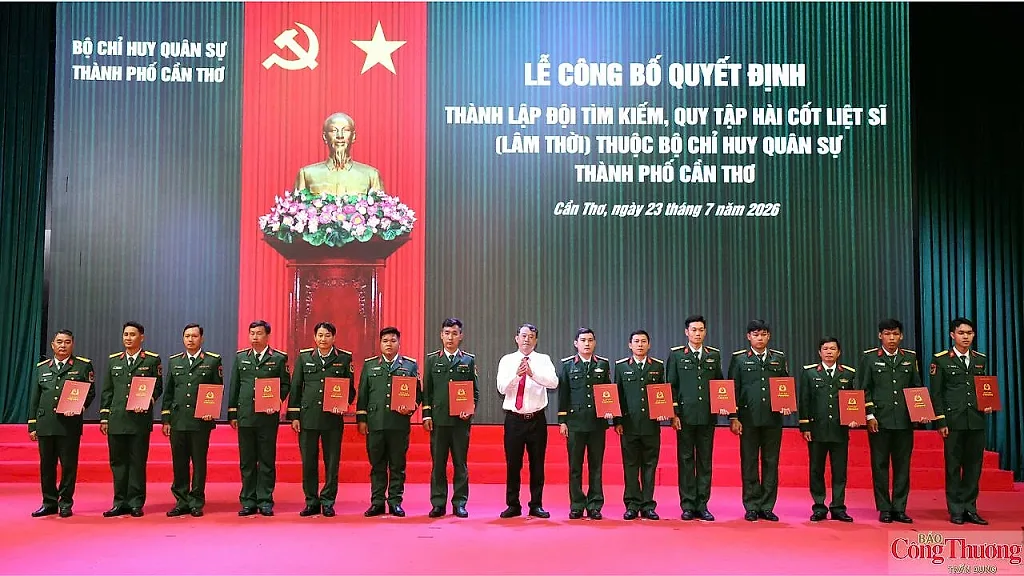 Cần Thơ thành lập Đội tìm kiếm, quy tập hài cốt liệt sĩ lâm thời — Bộ Chỉ huy Quân sự TP. Cần Thơ