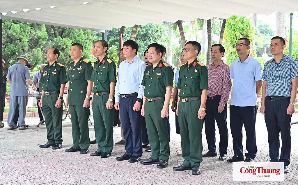 Hội Cựu chiến binh Bộ Công Thương tri ân các Anh hùng - Liệt sĩ