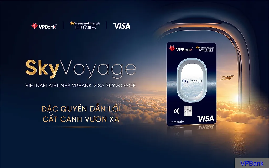 VPBank, Vietnam Airlines và Visa ra mắt thẻ SkyVoyage
