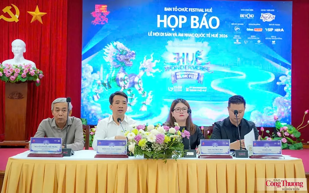 TP. Huế: Công bố lễ hội âm nhạc quốc tế Wonderverse Music Fest 2026
