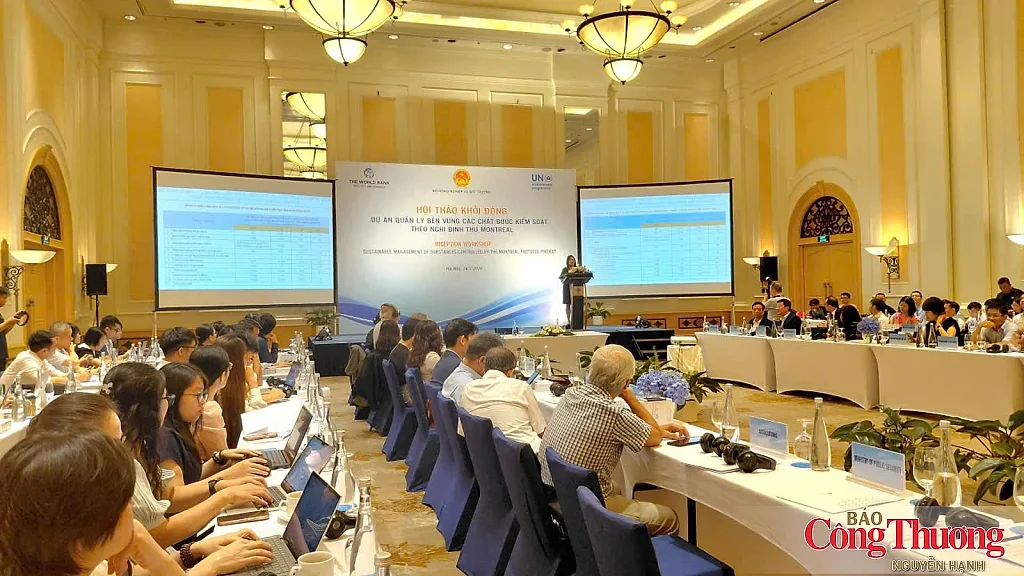 Khởi động dự án SMS-MP, thúc đẩy chuyển đổi công nghệ làm lạnh xanh — Bộ Nông nghiệp và Môi trường
