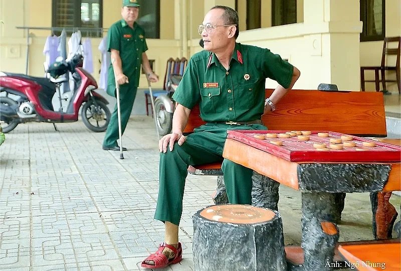 Chiếc chân giả và ký ức của người cựu chiến binh năm xưa