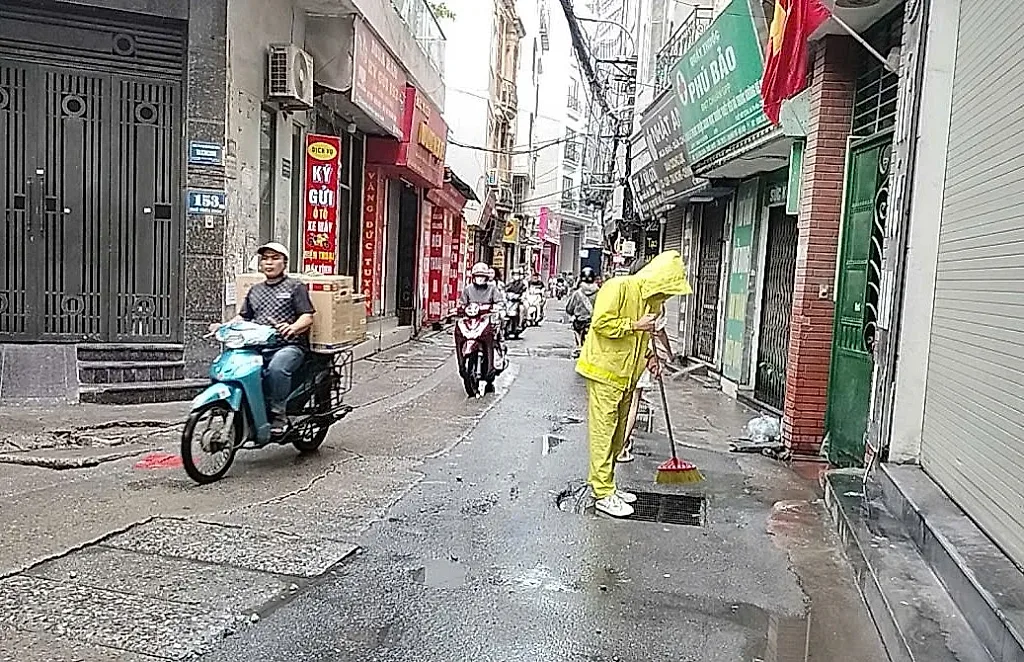 Hà Nội giảm mạnh điểm úng ngập sau mưa lớn nhờ dự án tiêu thoát nước
