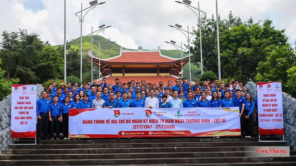 Tuổi trẻ Chính phủ tổ chức chuỗi hoạt động tri ân 79 năm Ngày Thương binh - Liệt sĩ