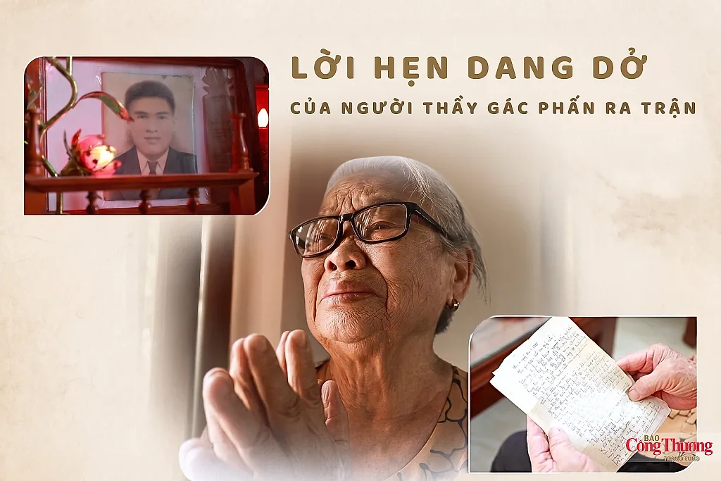 Lời hẹn dang dở của người thầy gác phấn ra trận