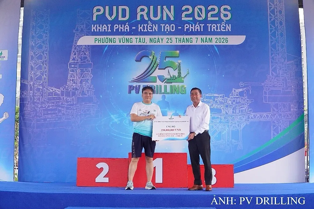 PVD RUN 2026: Hơn 1.600 vận động viên lan tỏa 'Khai phá – Kiến tạo – Phát triển'