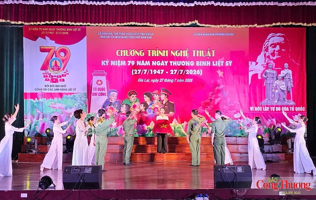 Lắng đọng đêm nghệ thuật tri ân các Anh hùng liệt sĩ tại Gia Lai