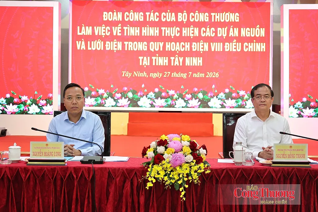 Bộ Công Thương làm việc với Tây Ninh về Quy hoạch điện VIII điều chỉnh