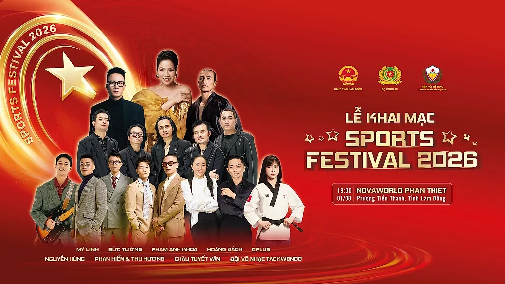 Lễ khai mạc Sport Festival 2026: Bùng nổ và lan tỏa tinh thần thể thao đến cộng đồng