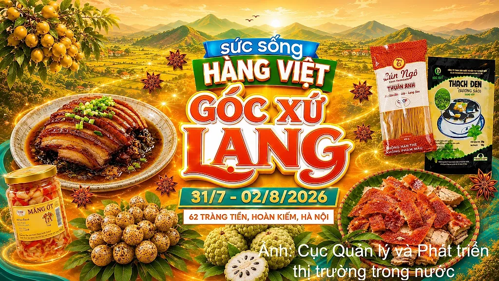 'Lạng Sơn Corner' mang đặc sản xứ Lạng đến 62 Tràng Tiền